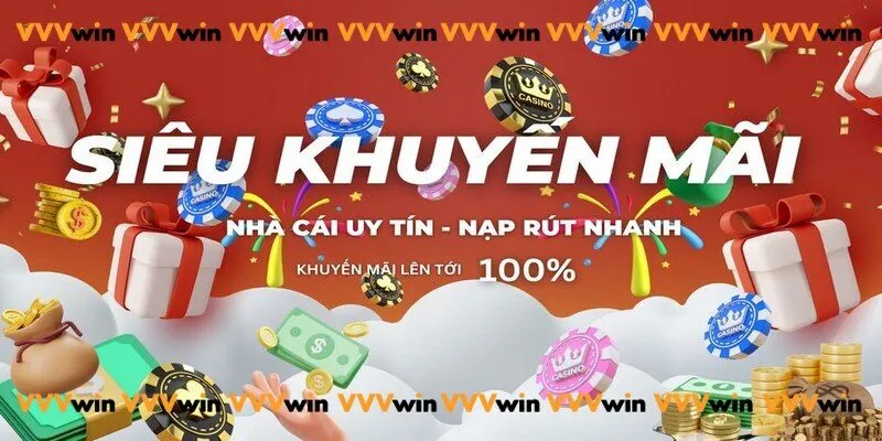 Khuyến mãi độc quyền cho thành viên VIP vvvwin